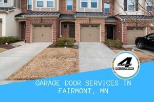 Garage Door Services in Fairmont, MN