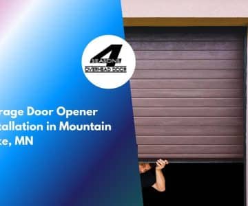 Garage Door Opener Installation in Mountain Lake, MN