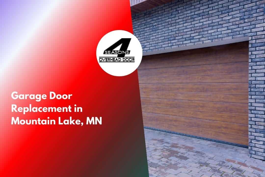 Garage Door Replacement in Mountain Lake, MN